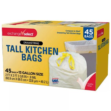 Exchange Select Tall Kitchen Drawstring Bags