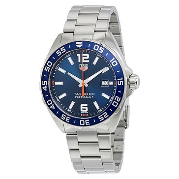 Tag Heuer Men's Formula 1 Quartz Blue Dial Bracelet Watch
