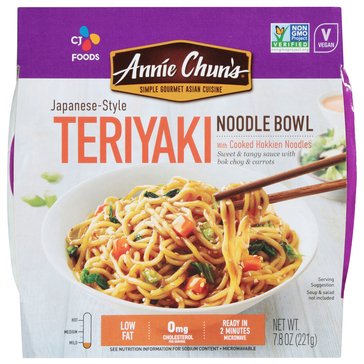 Annie Chun's Teriyaki Noodle Bowl, 8.16oz