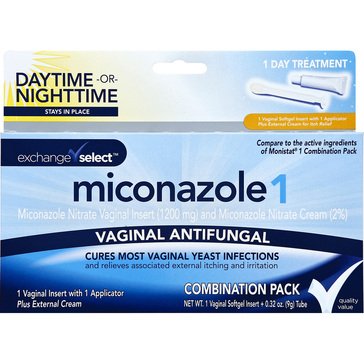 Exchange Select Miconazole Vaginal Anti-Fungal Treatment