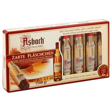 Asbach Pralinen Bottles Window Gift Box, 12-Bottles