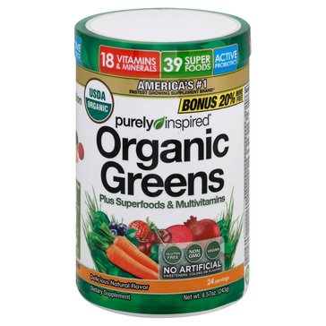 PURELY INSPIRED 100% PURE GREENS + SUPERFOODS 20 SERVINGS