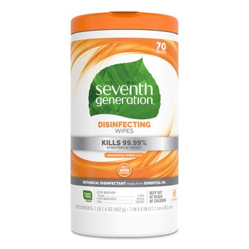 Seventh Generation Multi Surface Disinfecting Wipes