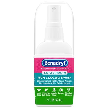 Benadryl Liquid Spray Outdoor Itch Relief, 2oz