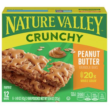 Nature Valley Peanut Butter Granola Bar, 8.9oz