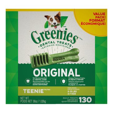 HARTZ Chew 'n Clean Dental Duo Dog Treat & Chew Toy, Large, 1 count 