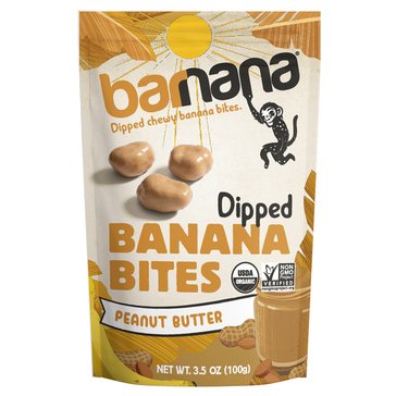 Barnana Peanut Butter Organic Chewy Bites, 3.5oz