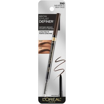 L'Oreal Paris Brow Stylist Definer Waterproof Eyebrow Mechanical Pencil Dark Brunette