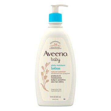 AVEENO BABY DAILY MOISTURE LOTION FRAG FREE 18OZ