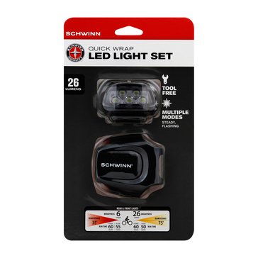 Schwinn 26 Lumen Quick Wrap Led Light Set