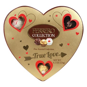 Ferrero Rocher Valentine's True Love Collection Heart Gift Box 16-piece