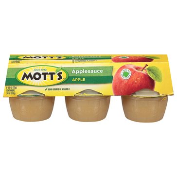Mott's Applesauce, 6-Pack