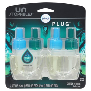 Febreze Plug-In Unstoppables Scented Oil, Fresh