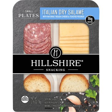 Hillshire Farm Snacking Small Plates Italian Dry Salame, 2.76oz