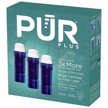 PUR Ultimate Lead Reduction Pitcher Replacement With 3 Filters