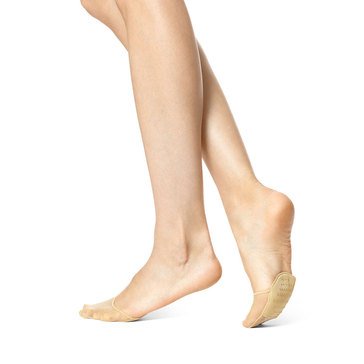 HUE Women's Sheer Pale Beige Toe Cover