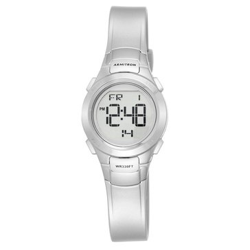 Armitron Women's Chronograph Plastic Strap Watch