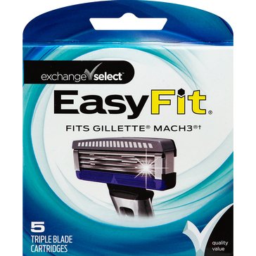 Exchange Select Men's 5 Blade Cartridge 4-Count