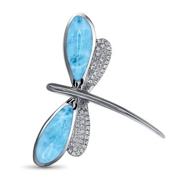 Marahlago Sterling Silver Dragonfly Necklace