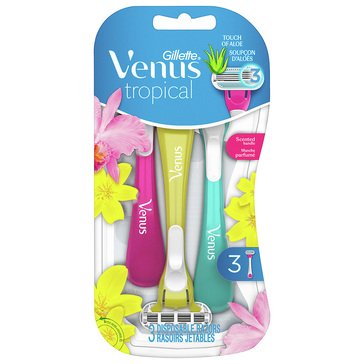 Gillette Venus Tropical Disposable Razors 3-Count