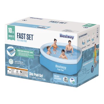 Bestway 10 Foot Fast Set Fill & Rise Pool