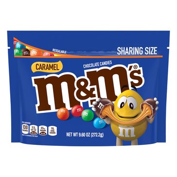 M&M's Caramel Chocolate Candies, 9.6oz