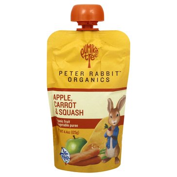 Peter Rabbit Organics Carrot, Squash and Apple Baby Food, 4oz