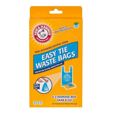 Arm & Hammer Easy Tie Waste Bag