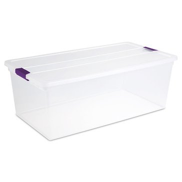 Sterilite 110-Quart Clearview Latch Box