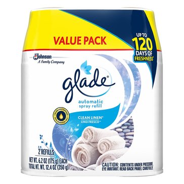 Glade Automatic Spray Refills,  Clean Linen