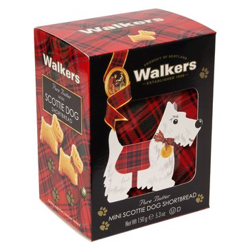 Walkers Scottie Dog Shortbread Cookies, 5.3oz