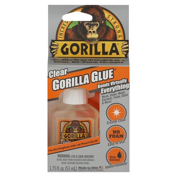 Gorilla Glue Clear Glue, 1.75oz