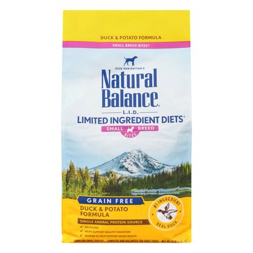Natural Balance Lid Potato & Duck Small Breed Bites