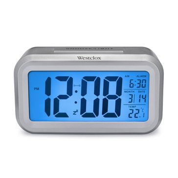 Westclox Auto Backlight Alarm Clock