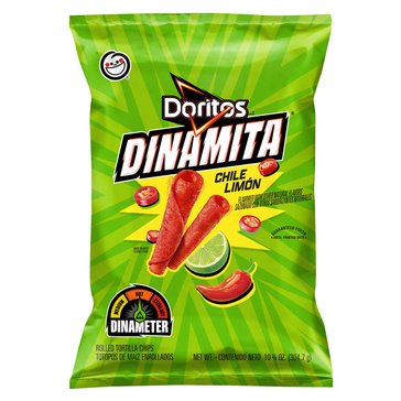 Doritos XXL Dinamita Chile Limon Tortilla Sticks, 10.75oz
