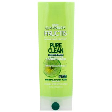 Garnier Fructis Pure Clean Fortifying Conditioner, 12oz