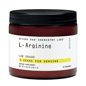 BEYOND RAW Chemistry Labs L-Arginine, 30-Servings