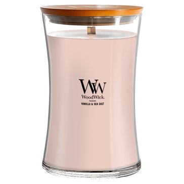 Woodwick Vanilla & Sea Salt 22-ounce Candle