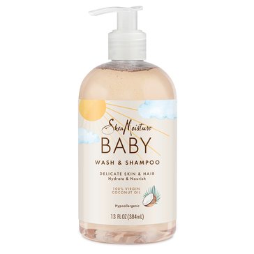 SheaMoisture 100% Coconut & Murumuru Baby Wash 13oz