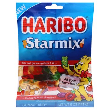 Haribo Starmix Gummi Candy, 5oz