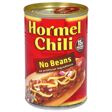 Hormel Chili No Beans, 15oz
