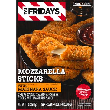 TGI Fridays Mozzarella Sticks with Marinara Sauce, 11oz