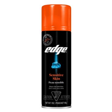 Edge Sensitive Skin Shave Gel for Men 7oz