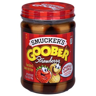 Smucker's Goober Peanut Butter and Strawberry Jelly, 18oz