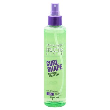 Garnier Fructis Style Curl Shape Defining Spray Gel Strong Hold 8.5oz