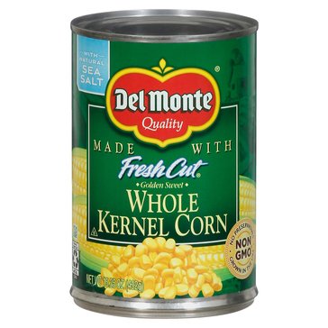 Del Monte Fresh Cut Whole Kernel Golden Sweet Corn, 15.25oz