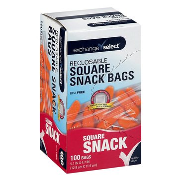 Exchange Select Snap And Seal Snack Bags