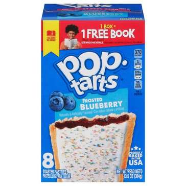 Pop-Tarts Frosted Blueberry Toaster Pastries, 4-Count