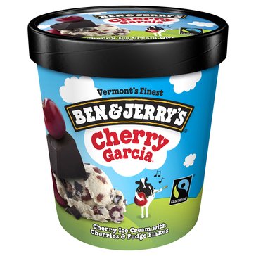 Ben & Jerry's Cherry Garcia Ice Cream, 16oz