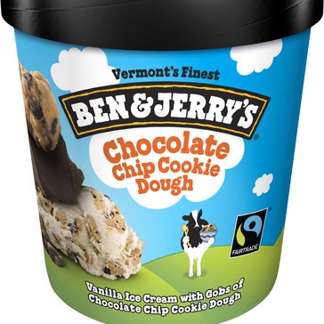 Ben & Jerry's Chocolate Chip Cookie Dough Ice Cream, 16oz